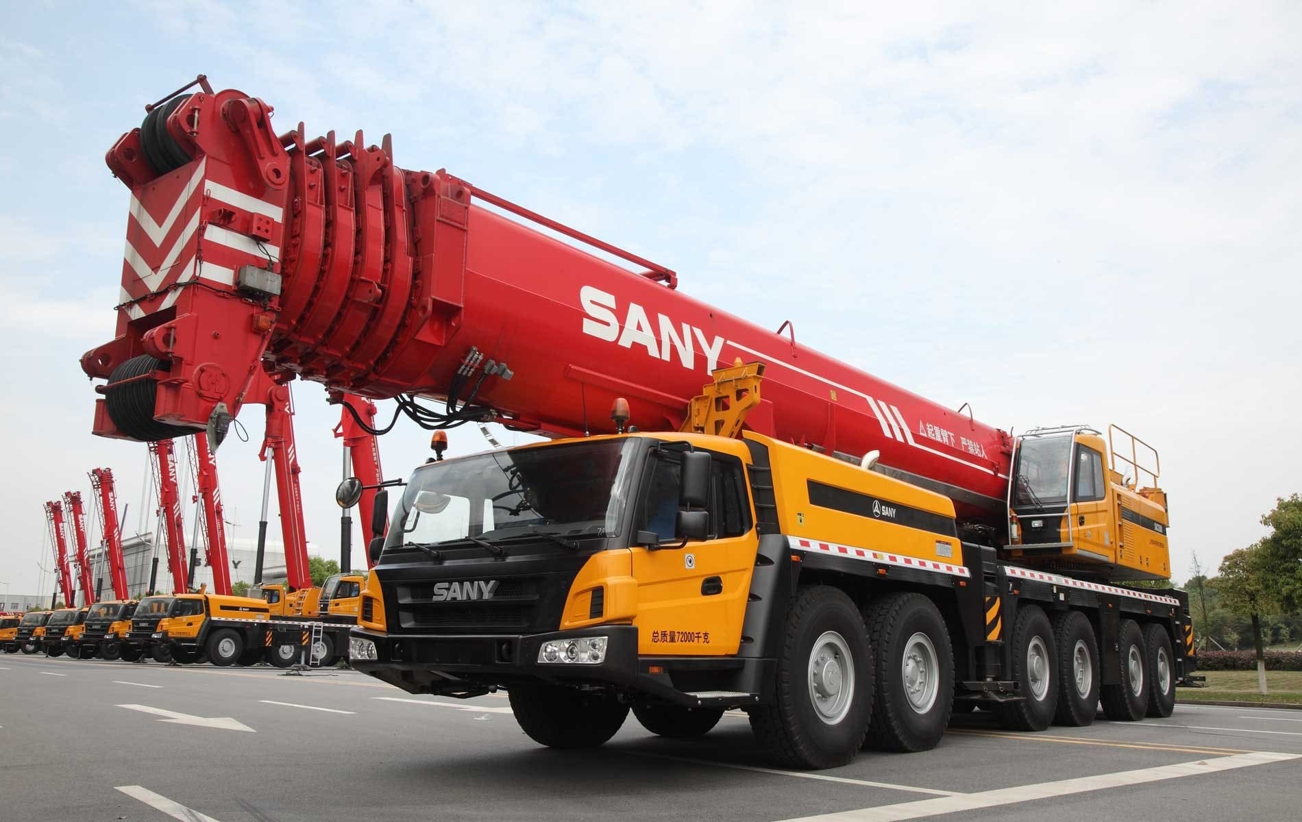 Автокраны SANY