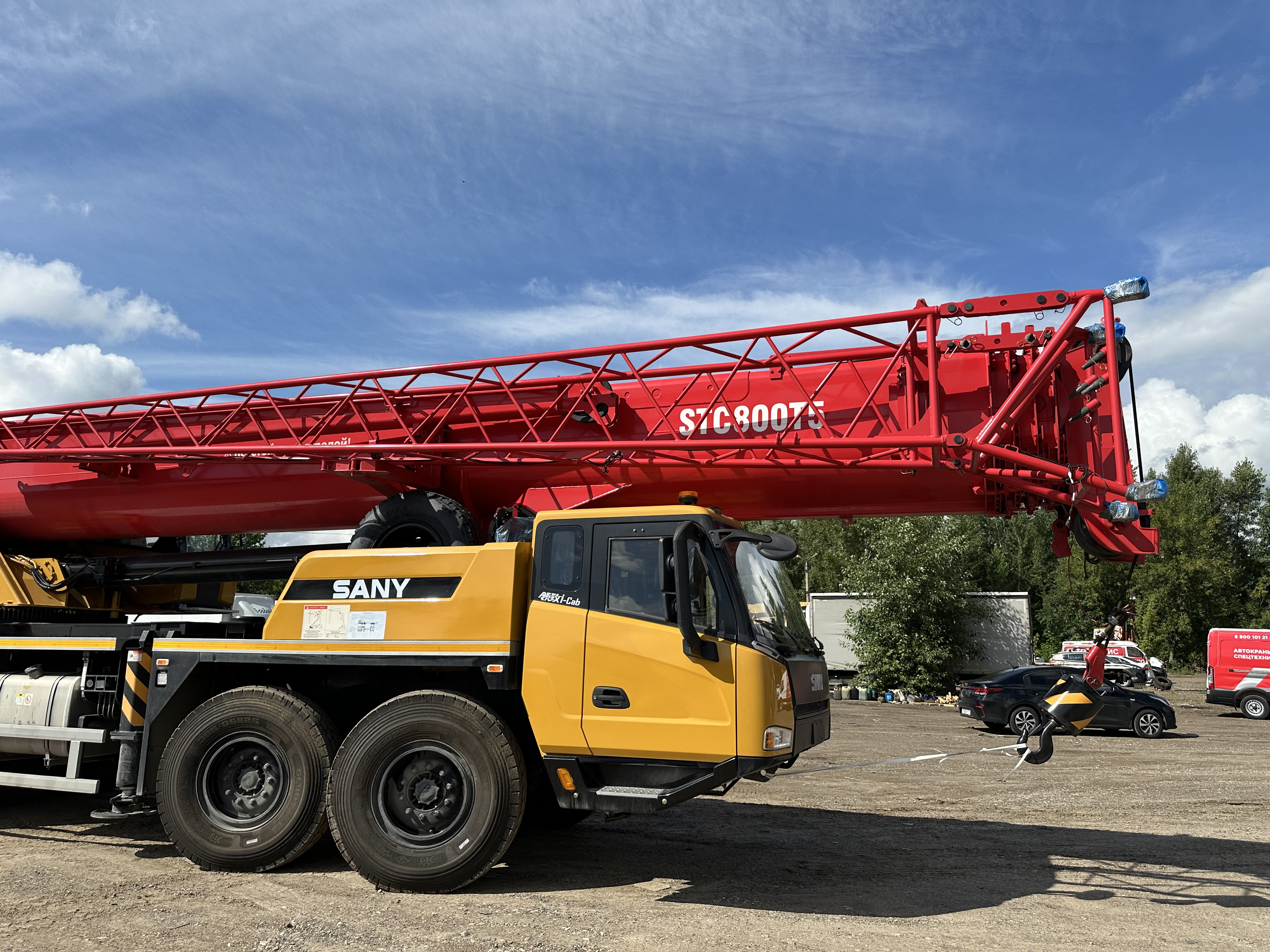Автокран Sany STC800T5 (-30С)