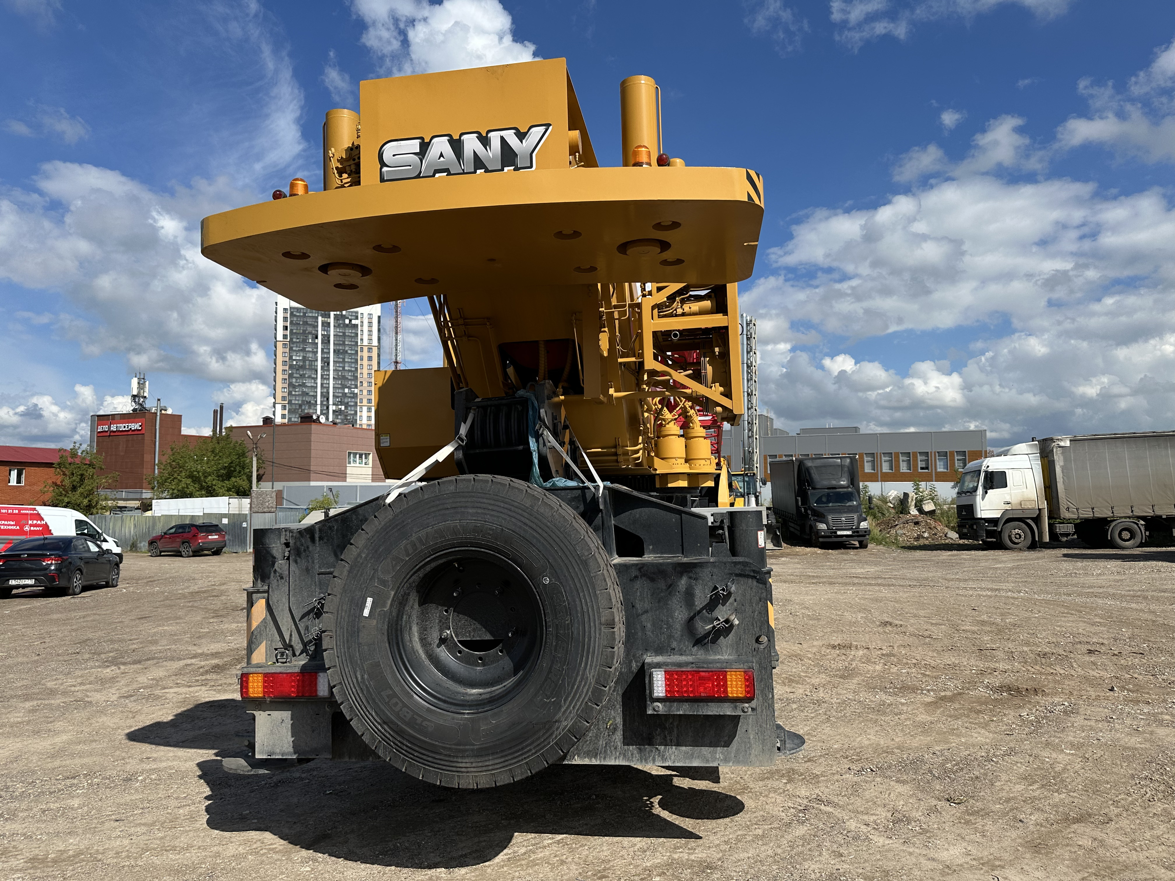 Автокран Sany STC800T5 (-30С)