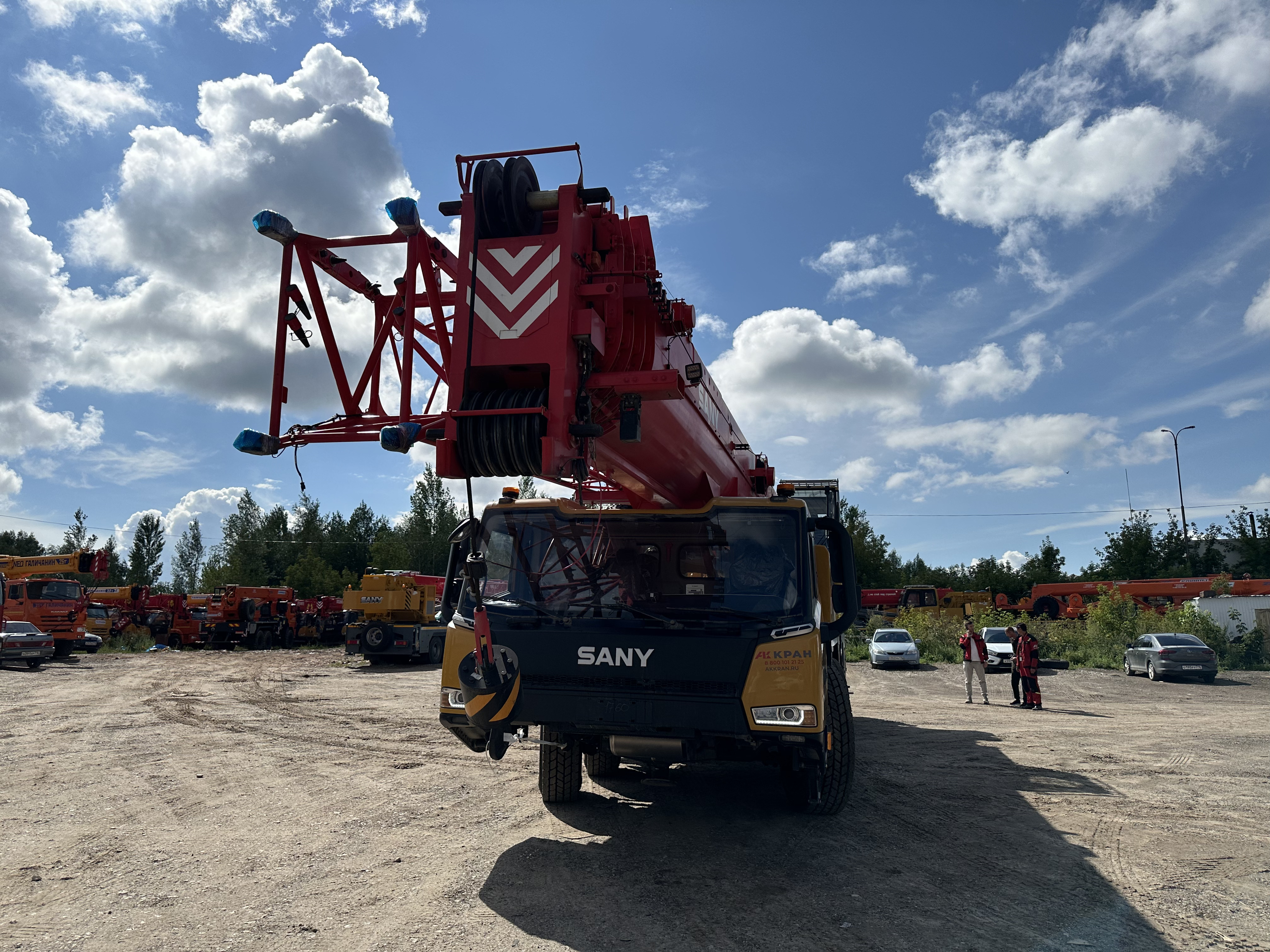 Автокран Sany STC800T5 (-30С)